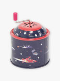 Caixa de música vermelho com estampado de espaço SMATI0036ESPACE / 23J7GM71BAM099