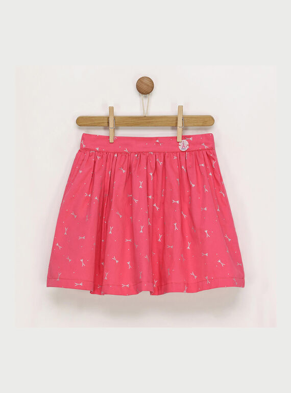 Saia rosa RYCHAETTE / 19E2PFT1JUP304