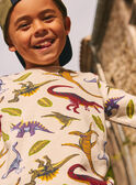 Sweatshirt cor crua com motivo de dinossauros KIPULAGE / 24E3PGC1SWE632