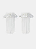 Meias com renda KAFLAVIE / 24E4BFL1SOQ001