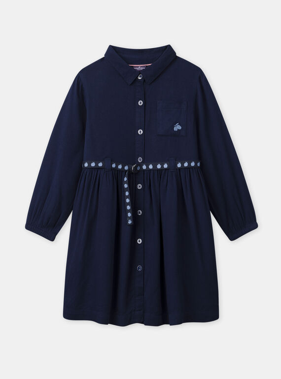 Navy DRESS NOCHEMETTE / 25H2PFP2ROB070