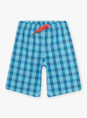 Conjunto pijama azul-turquesa com padrão surf menino CAWAIAGE / 22E5PG55PYJC216