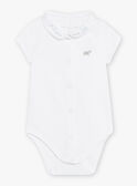 Conjunto body cru com gola e bloomer verde recém-nascido unissexo COLOAN / 22E0CMI1ENS203
