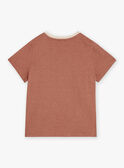 T-shirt avelã de mangas curtas FLIBAGE / 23E3PGP2TMC821