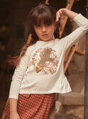 T-shirt de manga comprida com lantejoulas LILIBETTE / 24H2PFK2TML001