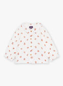 Camisa bauniha em gaze de algodão com estampado de fruta GAAGATHE / 23H1BF71CHE114