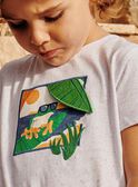 T-shirt cru de mangas curtas FLEFROGAGE / 23E3PGS3TMC001