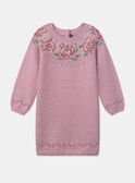 Vestido de malha cor-de-rosa   LADORETTE / 24H2PFQ2ROBD329