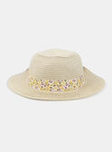 Chapéu de palha com estampado floral KOCHAPETTE / 24E4PFD1CHA808