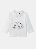 Polo com estampa de cães  LAOLIAM / 24H1BGQ1POL001
