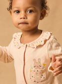 Babygrow em tubique leve MEANAIS / 25E5BFF6GRE413