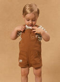 Brown SHORT DUNGAREES MAOMAR / 25E1BGO1SAC802