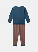 Pijama de lã cardado Animais da floresta LUISPOAGE / 24H5PG36PYJ714