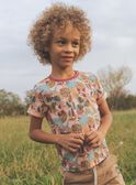 T-shirt com estampado tropical FICHEMAGE / 23E3PGD1TMC413