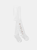 Collants branco-cru LAELEONORE / 24H4BFK1COL001
