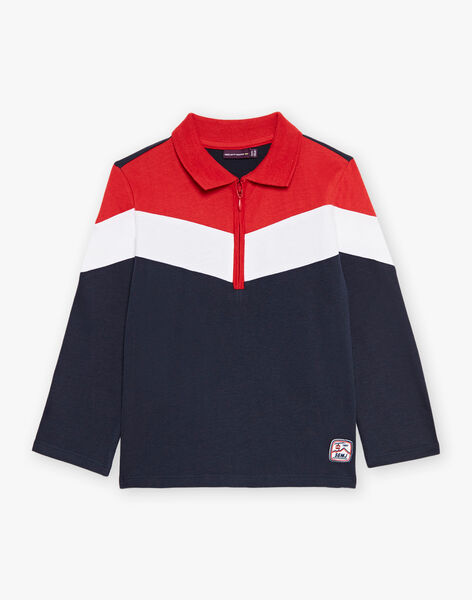 Polo colorblock com gola camionista DOZIPAGE / 22H3PGX1POLF510