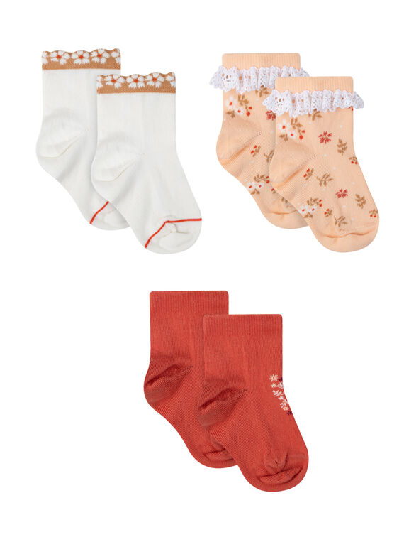 Conjunto de meias com borboletas KROTRIETTE / 24E4PFE1LCB001