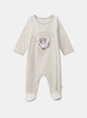 Babygrow zebra de veludo   MOSES / 25E0NG22GREA011