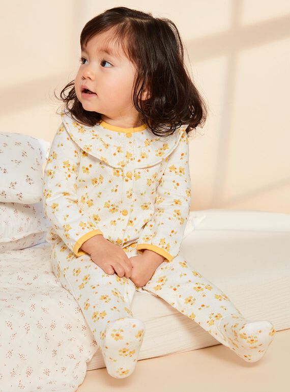 Babygrow com estampado florido FECRISTAL / 23E5BF22GRE001