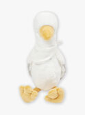 Peluche cegonha branco, verde-sálvia e laranja KORBIN / 24E0AM11JOU000