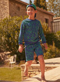 Bermudas azul LACOAGE / 24H3PGI2BER703