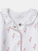 Babygrow de veludo estampado MONINA / 25E0NF21GRE000
