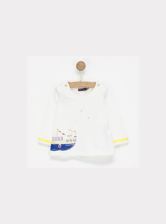 Off white T-shirt NAFLORA / 18E1BFF1TML001