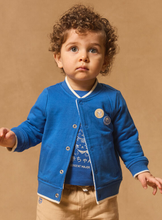Casaco de malha estilo teddy reversível MACRISTO / 25E1BG81GIL001