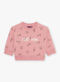 Sweat vintage com estampado de animais FAGETIENNE / 23E1BGD2SWED332