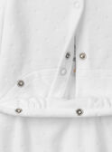 Babygrow de veludo devoré MECHARLOTTE / 25E5BFD2GRE001