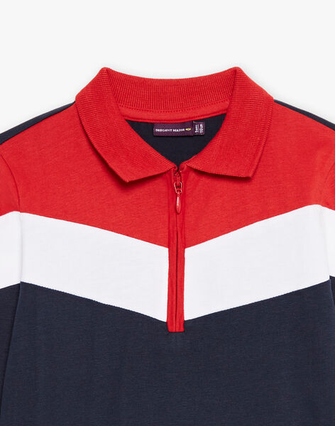 Polo colorblock com gola camionista DOZIPAGE / 22H3PGX1POLF510