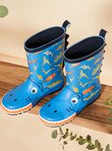 Galochas azul com estampado de dinossauros FEPLUIAGE / 23N10PG11D0C208