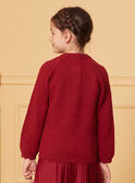 Red CARDIGAN LIRETTE 1 / 24H2PF91CARD307