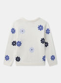 Camisola de malha com estampado floral MESWETTE / 25E2PF81PUL114