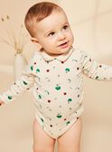 Body baunilha com estampado legumes fantasia FACUNCAN / 23E1BGB1BOD114