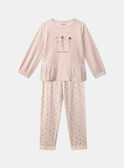Pijama Bailarinas de veludo LUICLETTE / 24H5PF34PYJ311