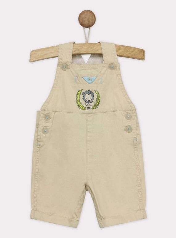 Jardineiras curtas bege RYBRISTON / 19E1BGR1SAC806