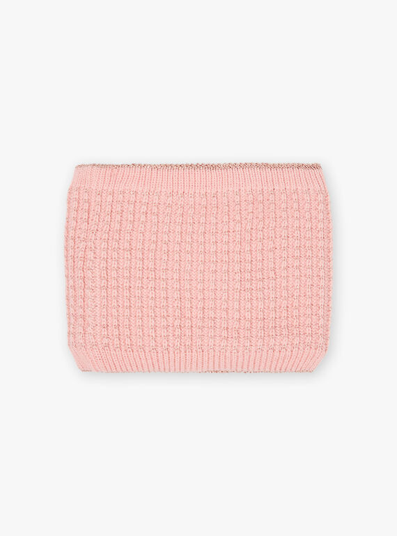 Snood rosa padrão corações menina BLODYETTE / 21H4PFD3SNOD300