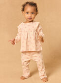 Pijama em malha ajurada e estampada MEANNA / 25E5BFF1PYJ413