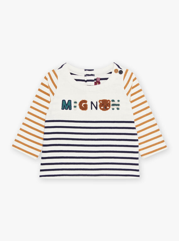 T-shirt estilo marinheiro de mangas compridas DANIGEL / 22H1BGU2TML070