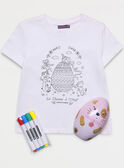 White T-shirt NYDOGETTE / 18E2PFK2TCT000