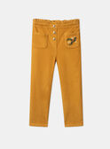 Yellow PANTS LYPANETTE / 24H2PFO1PAN107