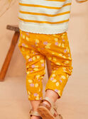 Leggings de jersey amarelo KALORA / 24E1BFD1LG107