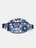 Banana azul e branco acolchoada com estampado florido LEPACHETTE / 24H4PFJ1BES001