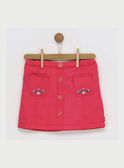 Saia rosa RADABETTE / 19E2PF61JUPD301