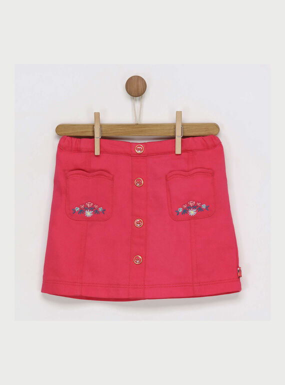 Saia rosa RADABETTE / 19E2PF61JUPD301