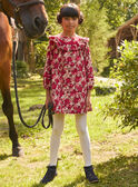 Vestido de bombazina floral LALOUNETTE / 24H2PFR2ROBF506