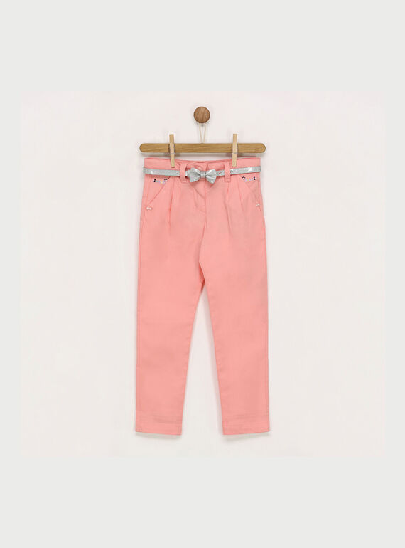 Calças rosa ROSIBAETTE / 19E2PFD1PAN404