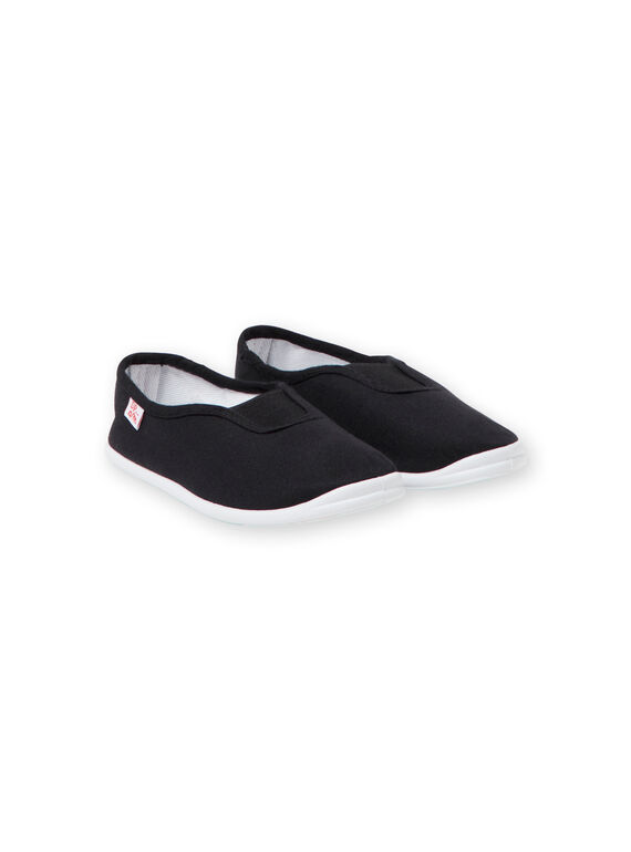 Sapatilhas de ginástica pretas menina GFRYTHMIQ1 / 19WK35B2D09090