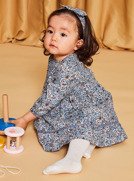 Vestido com estampado florido em twill DARENATA / 22H1BFY2ROBC206
